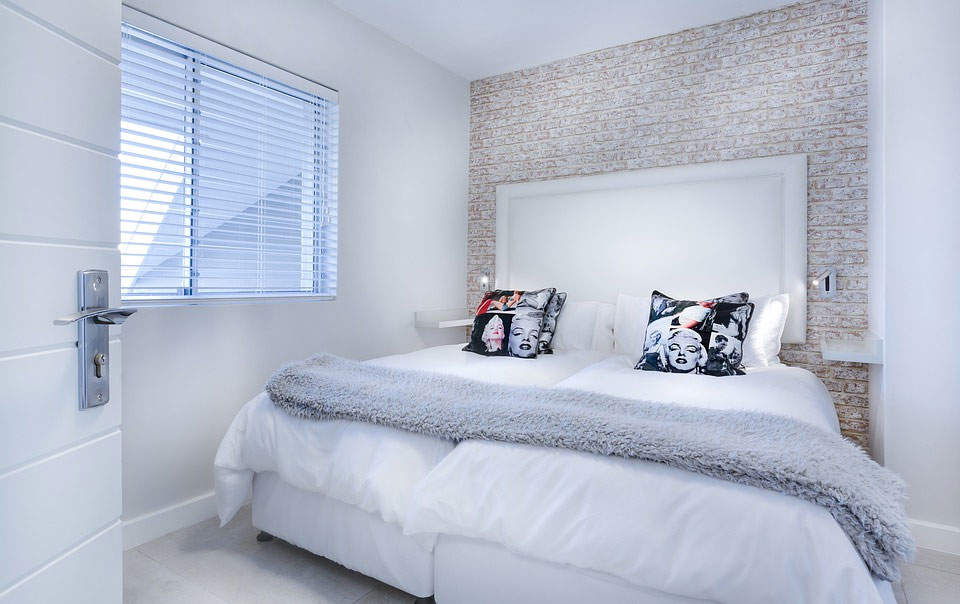 Founder's Room guest room at Comp Suite