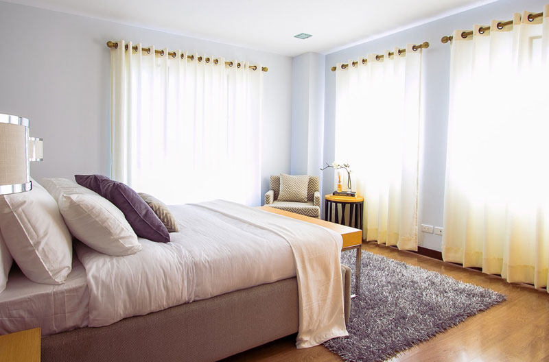 Garden Suite guest room at Comp Suite